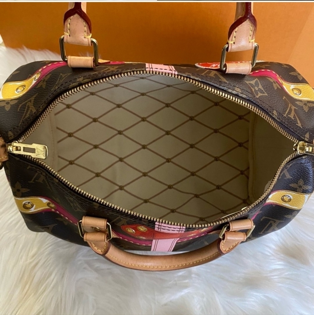 ✨️👜✨️STUNNING  VINTAGE Louis Vuitton Brown Monogram  Speedy 30 AUTHENTIC🏷 - Picture 4 of 16
